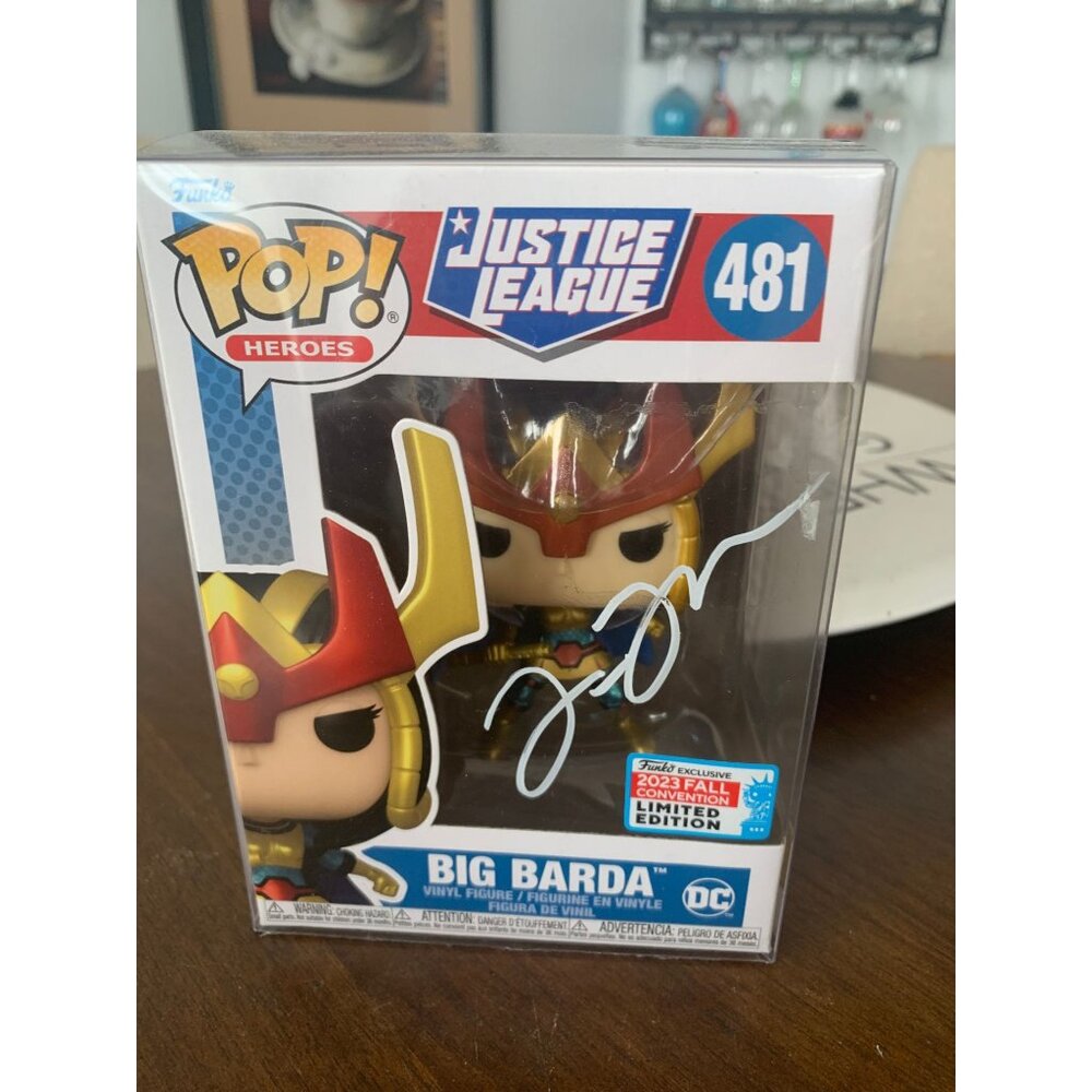 Signed Funko Farrah Forkes - Justice League - Big Barda #481